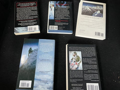 Lot 5 Books -4PB/1HC(No Shortcuts)-Into Thin Air / K2 Triumph and Tragedy & More