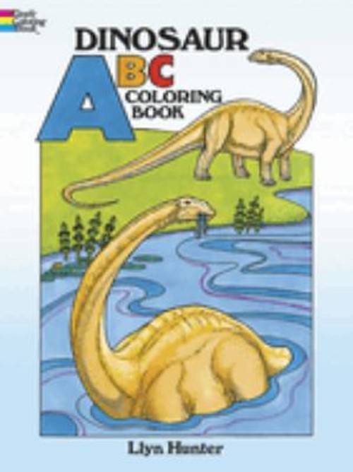 Dinosaur ABC Coloring Book Paperback Llyn Hunter