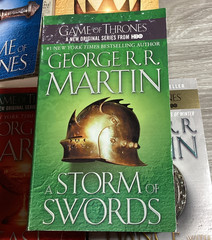 A Song of Ice And Fire Complete MM Paperback Book Set 1-5 Game of Thrones LOT