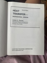 Heat Transfer-Professional Version, Second Ed INCLUDES Software 2.1 FLOPPY DISK