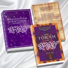 WATERPROOF Bible With RESTORED NAMES +2 FREE BOOKS
