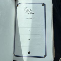 ✝️ Classic Reference Bible Updated NASB by Zondervan Bonded Leather Black