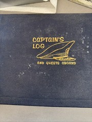 Vtg Yacht Log Book Boating Captains Log Guest Book Leatherette Samuel Ward Bt28
