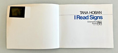 I Read Signs (Reading Rainbow Books) by Hoban, Tana Vintage 1983