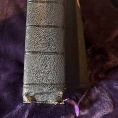 Vintage 1913 Holy Bible Red Letter Master-Art Edition The World Pub Company KJV