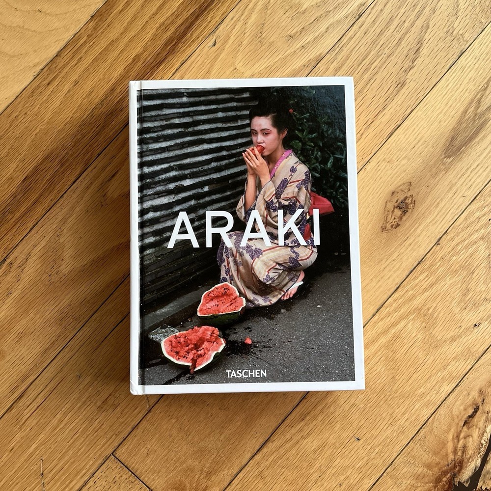 NOBUYOSHI ARAKI Ultimate Works TASCHEN 40th Edition 512 pages Hardcover Like New