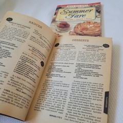 Summer Cooking Recipes Bundle of 4 Lot Cookbook Mini Magazines BHG 1990s 2000s
