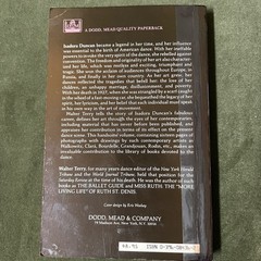 ISADORA DUNCAN Her Life, Her Art, Her Legacy by Walter Terry – PB – 1st Ed