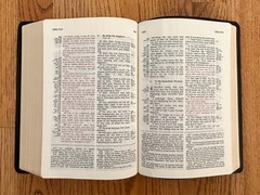 NASB Ryrie Study Bible Expanded Edition Black Bonded Leather Red Letter w/ Box
