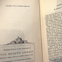 Five Vintage Modern Library Books, Published 1940s-50s