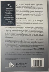 God’s Strange Work : William Miller and the End of the World David L. Rowe Book