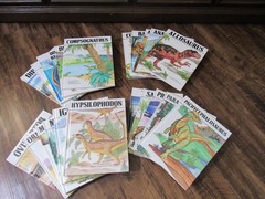 Lot of 22 Discovering Dinosaurs Books By Janet Riehecky Childs World Hardcover