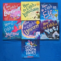 Adam Wallace How To Catch Preschool Kindergarten 1st Grade Picture Book Lot of 7