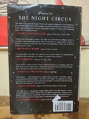 The Night Circus 2011 Erin Morgenstern HCDJ Book True First Edition 1st Print VG