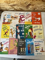 Dr Seuss Beginner Books Huge Lot (34) Hardcovers Cat In The Hat Learning Library