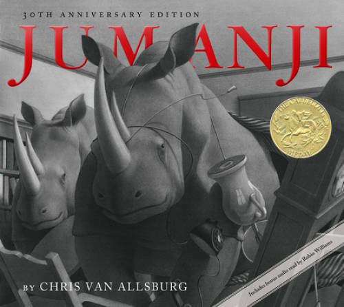 Jumanji 30th Anniversary Edition – Hardcover By Chris Van Allsburg – VERY GOOD