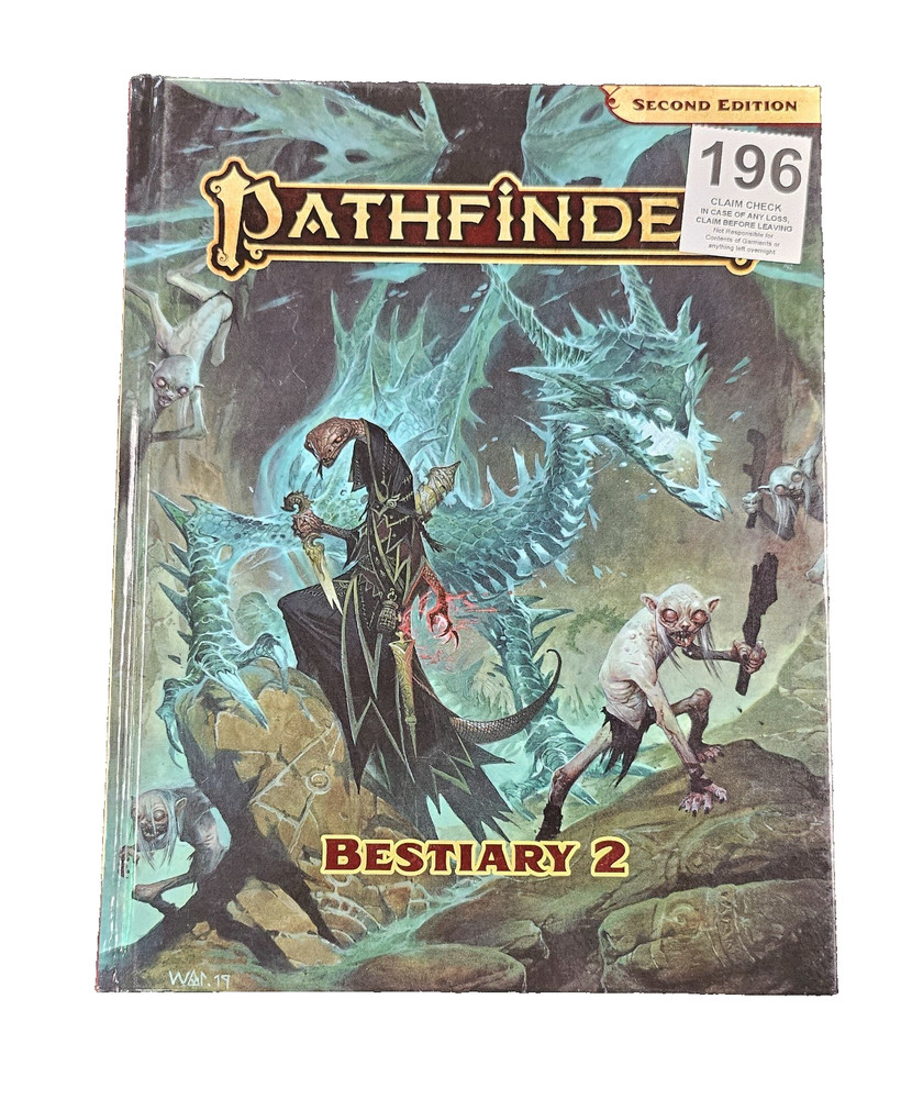 Pathfinder Bestiary 2 | 2nd Edition (Hardcover HC, 2020, Paizo Games) -196