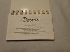 Haus of Bavaria Desserts Cookbook 161 pages, Unique Cookbook