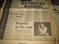 Record Mirror Magazine December 81 Duran Duran Depeche Mode Ac Dc Human League