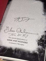 Weak and Wounded By Brian Freeman 1st Limited Signed Edition Cemetery Dance