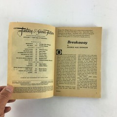 January Fantasy&Science Fiction Magazine George Alec Effinger Jane Yolen Gordon