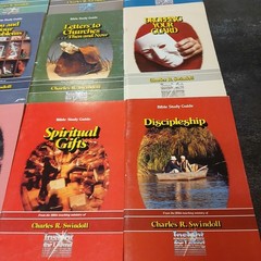Charles R. Swindoll Pamphlet Lot of 12 Bible Study Guides 1980-1983