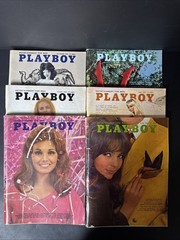 Playboy Magazines/ Lot Of 6 (1968)