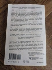The Shipping News, Proulx, E Annie, paperback, 0671510053