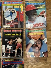 Sports Illustrated Magazines 1976 Muhammad Ali Boxing Baseball Lot Of 14 Vintage