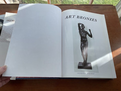 Art Bronzes by Michael Forrest (1997, Hardcover) Sculpture Statuary Book