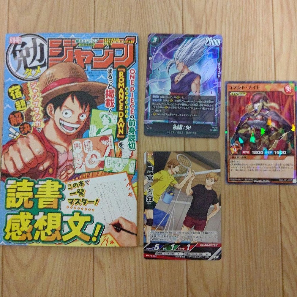 Bessatsu Saikyo Jump August 2024 Romance Dawn One Piece Appendix Card Set
