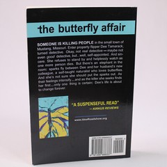 SIGNED THE BUTTERFLY AFFAIR By Robin Goodfellow Paperback Book 2014 Good Copy