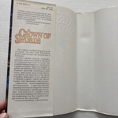 A Crown of Swords Book 7 Wheel of Time by Robert Jordan 1st/1st Ed Printing WOT