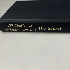 THE SECRET/LEE CHILD&ANDREW CHILD FIRST EDITION HC SIGNED JACK REACHER