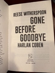 GONE BEFORE GOODBYE Harlan Coben Reese Witherspoon First Edition hardcover