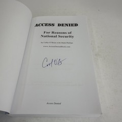 Access Denied: For Reasons of National Security Signed 2004 Paperback