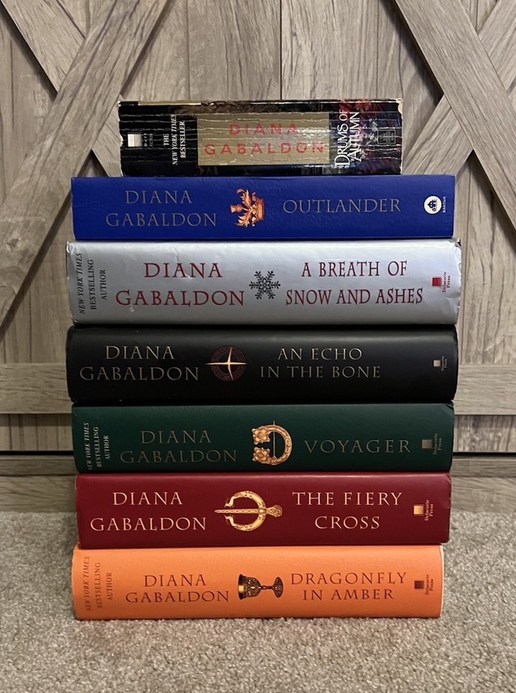 Diana Gabaldon Outlander Series 7 Book Lot Collection Fantasy Fiction