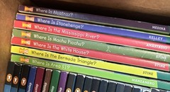 WHO HQ HUGE LOT – 52 books – Who Was? What Was? Where Is? Homeschool History