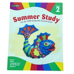 FlashKids Summer Study Book For Grade 296 Pages-New