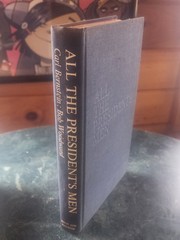 All The President’s Men by Woodward & Bernstein • 1974 First Printing HC DJ
