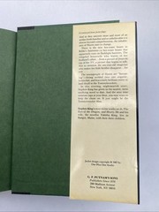 Stephen King The Tommyknockers HB HC DJ 1987 First Edition Printing Gold Putnam