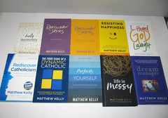 Lot of 10 books by Matthew Kelly TPB/HB Rediscover Catholicism Saints Jesus Holy