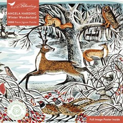 Adult Sustainable Jigsaw Puzzle Angela Harding Winter Wonderland 1000-pieces….