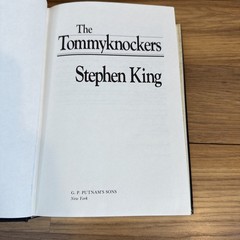 The Tommyknockers Stephen King HC First Edition/First Printing Putnam 1987