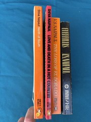 Lot Of 4 Books – 2 By V S Naipaul And 2 By Shiva Naipaul