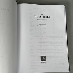 Like NEW KJV Journaling Bible Bonded Leather Edition Barbour Headings Summaries