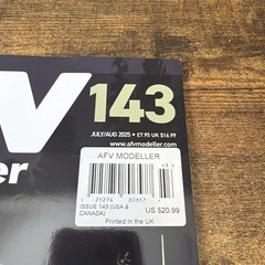 AFV Modeller Magazine July August Issue 143 Last Orders Grippe Fehrmann Tiger I