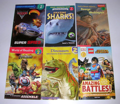 Random Lot 20 LEVEL 2 BOYS I Can Read, Step Into Reading, DK Readers Books