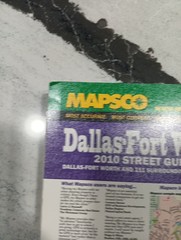 2010 MAPSCO DALLAS / FORT WORTH COMBO STREET GUIDE* EXCELLENT! FREE SHIP! A140