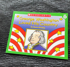 George Washington Paperback Maria Fleming GOOD 2003 Kids Scholastic Level D